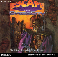 Escape from CyberCity CD-i US box art